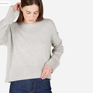 XS Grey Soft Cotton Square Crew (New)